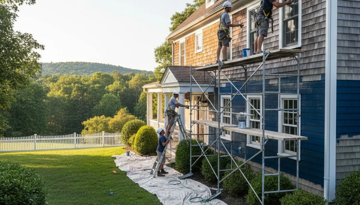 Professional painters in Andover, MA delivering interior and exterior painting services