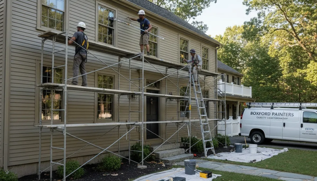 Professional painters in Andover, MA delivering exterior and interior painting services
