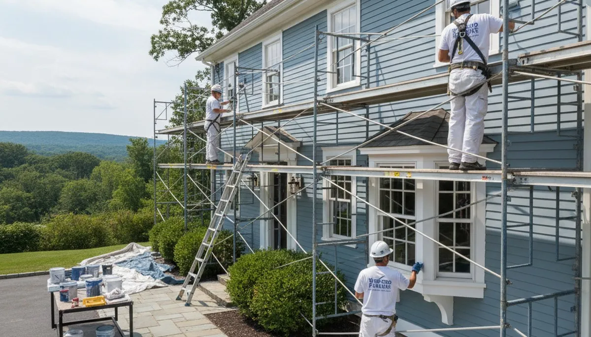 Andover, MA painting contractors providing professional interior and exterior house painting services