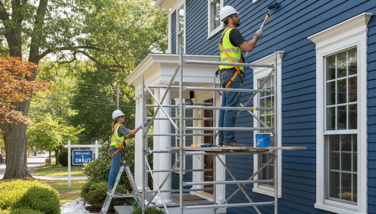 Professional painting services in Andover, MA for residential and commercial properties