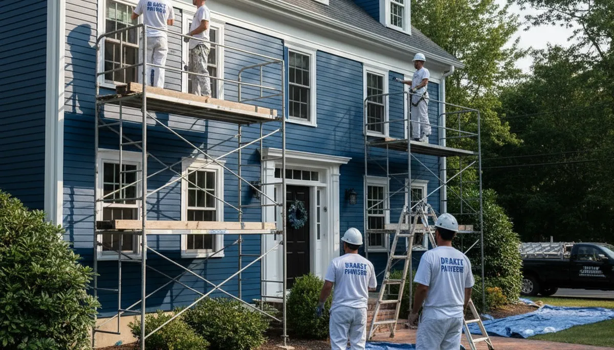 Professional painters in Andover, MA providing interior and exterior painting services