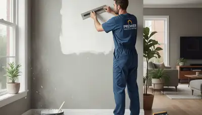 Drywall repair in Andover, MA by Andover Paint Pros for cracks, holes, and water damage