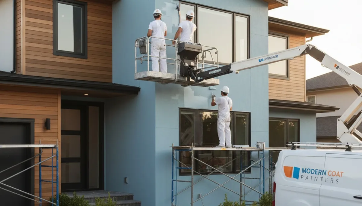 Exterior house painting in Andover, MA by Andover Paint Pros