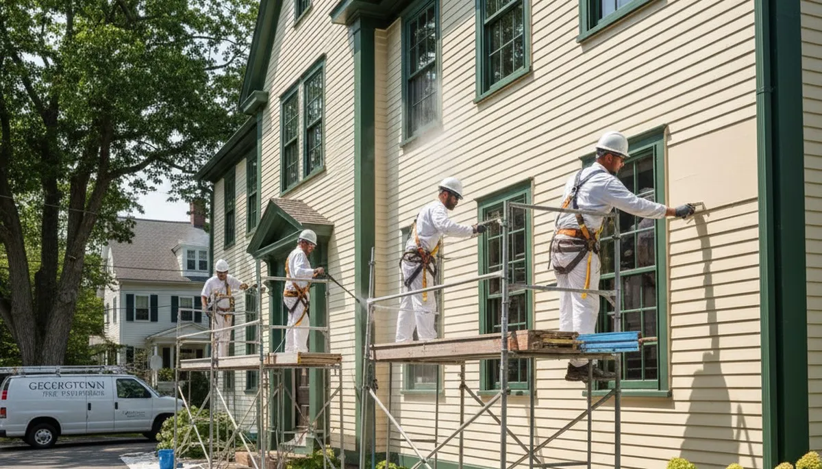 Andover, MA painting services for interior and exterior home painting by professional painters