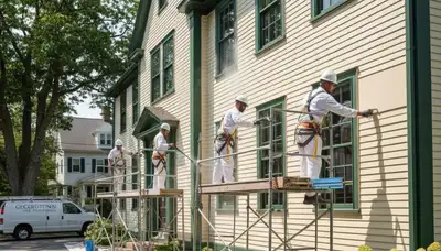 Andover, MA painting services for interior and exterior home painting by professional painters