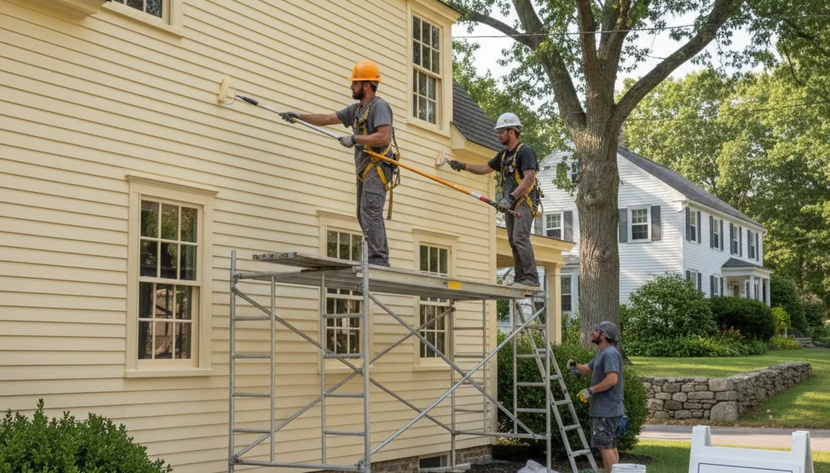 Professional house painting service in Andover, MA by paintersandoverma.com