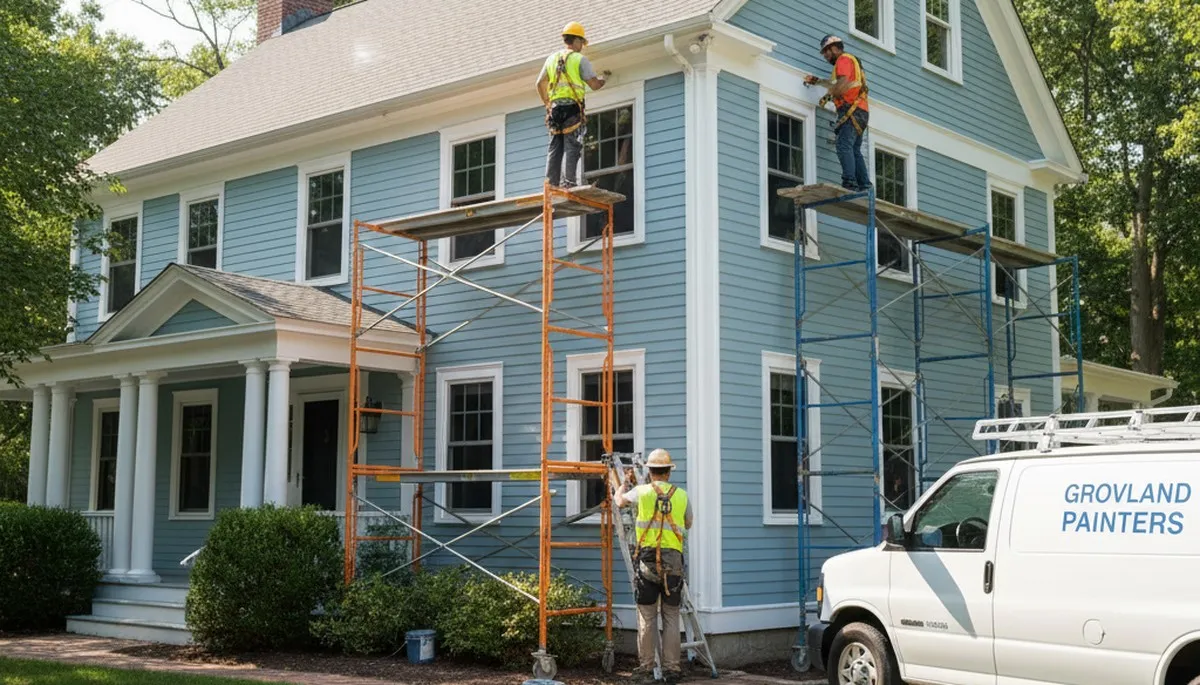 Professional painters providing interior and exterior painting services in Andover, MA