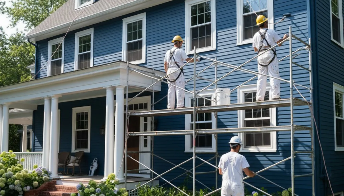 Andover, MA painters providing professional interior and exterior painting services