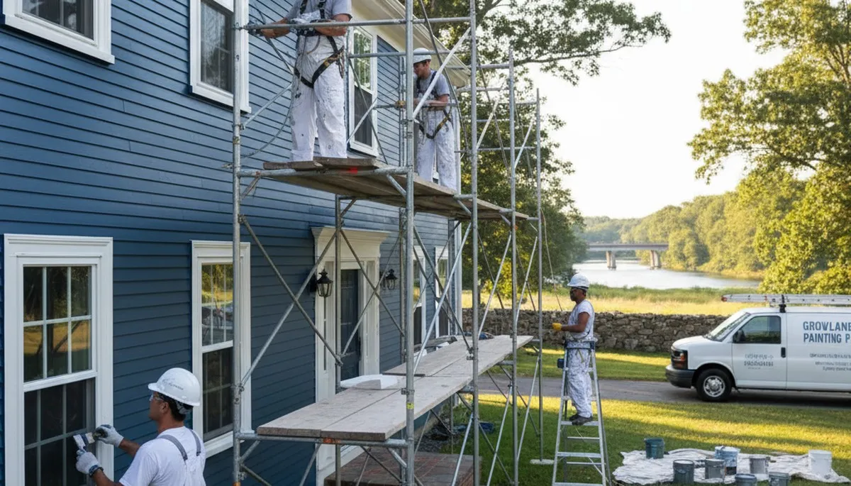 Professional painters in Andover, MA providing interior and exterior painting services