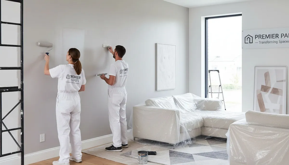 Interior house painting in Andover, MA with smooth, durable finish for New England homes