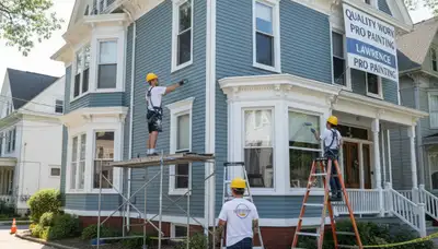 Professional painters providing interior and exterior painting services in Andover, MA