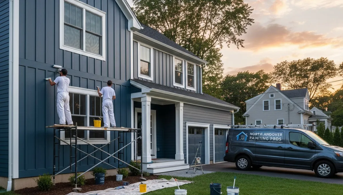 Painting contractor serving Andover, MA for residential and commercial interior and exterior painting
