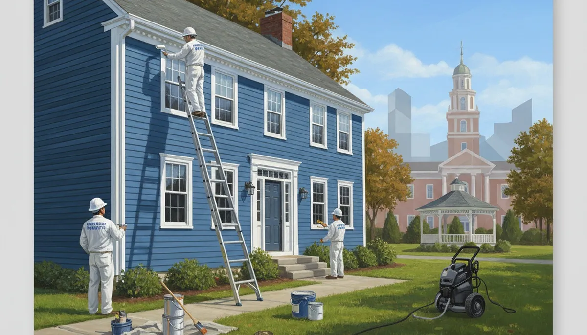 Professional painting services in Andover, MA for residential and commercial properties