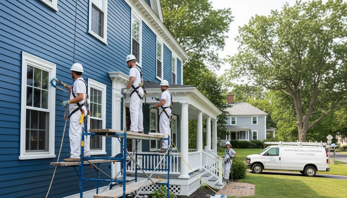 Professional painters in Andover, MA providing interior and exterior painting services