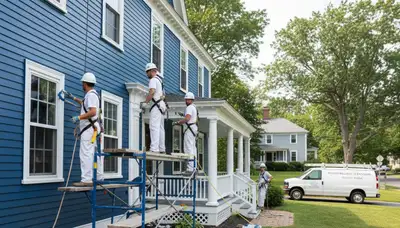 Professional painters in Andover, MA providing interior and exterior painting services