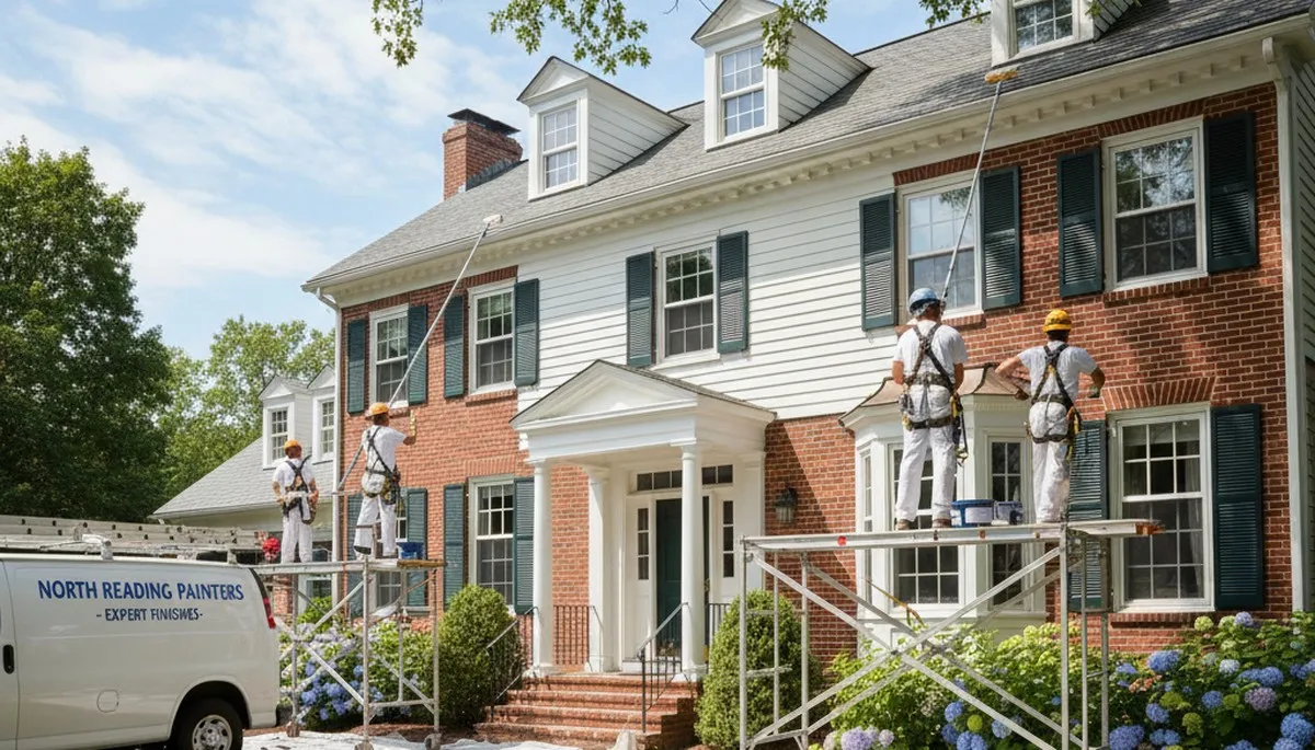 Andover, MA painting contractor providing professional interior and exterior painting services