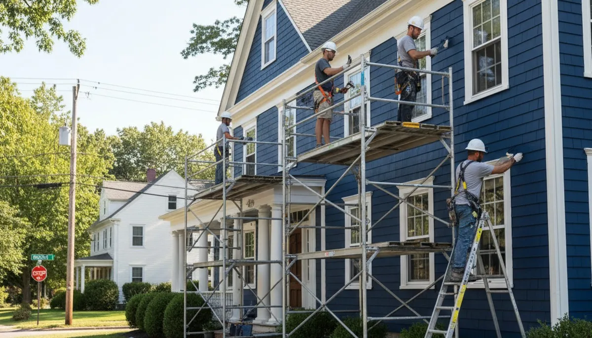 Professional painters in Andover, MA providing interior and exterior painting services