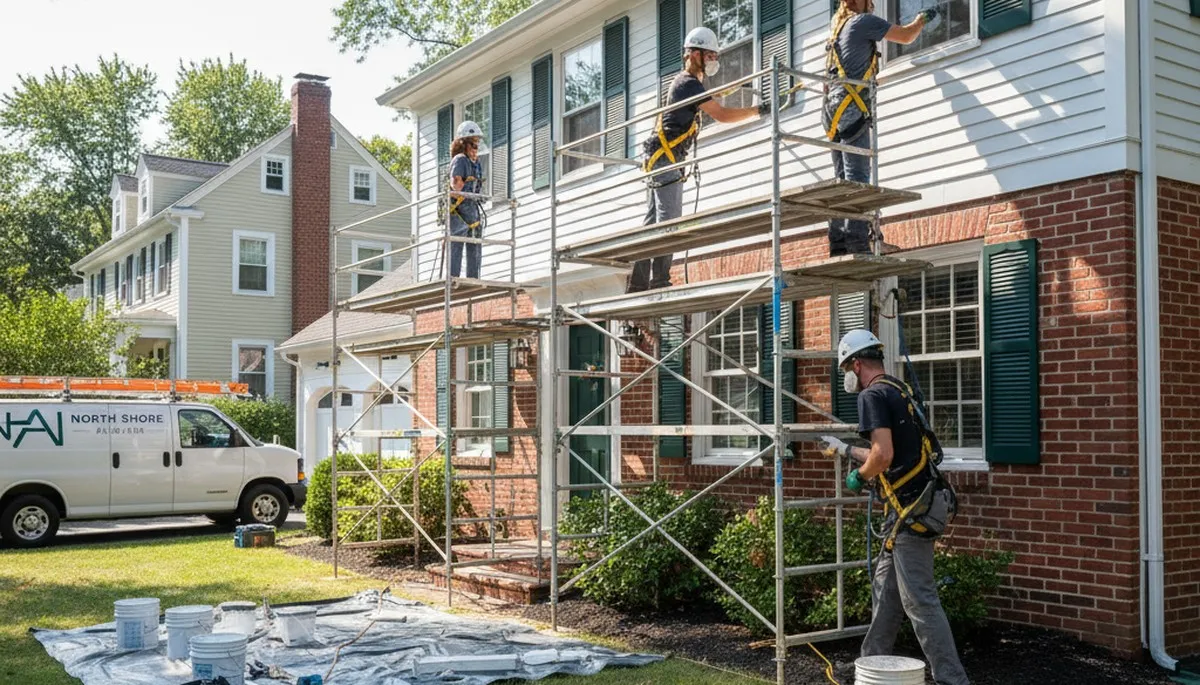 Professional painters in Andover, MA providing interior and exterior painting services