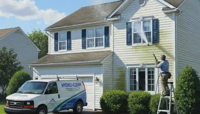 Andover, MA vinyl siding pressure cleaning for home exterior cleaning and curb appeal