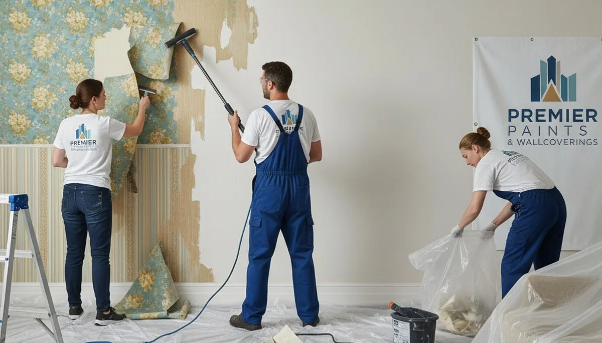 Wall and ceiling wallpaper removal service in Andover, MA by Andover Paint Pros